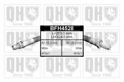 QUINTON HAZELL bfh4528 -  Тормозной шланг